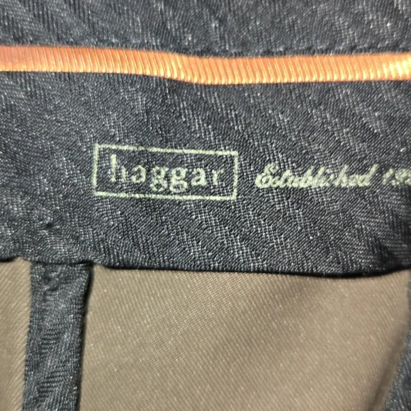 Haggar Men's Dress Pants, Brown, Size 38 X 29. - Picture 5 of 6
